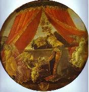 Sandro Botticelli Madonna de Padiglionel oil painting